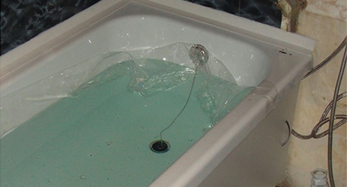 Установкой акрилового вкладыша | Жуковка